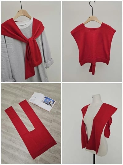 ♡韓多色造型披肩♡2