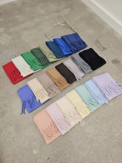 ♡超百搭多色圍巾♡16