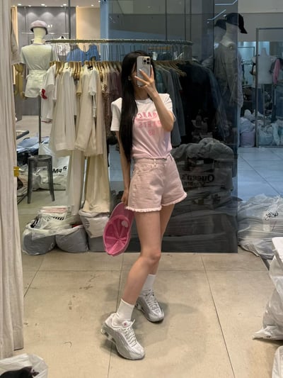 ♡正韓♡低調質感鬚鬚短褲9