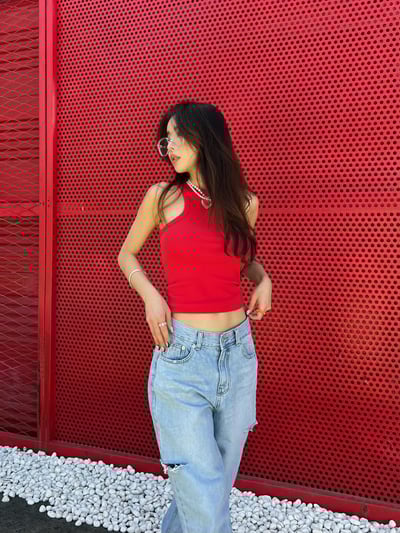 ♡正韓♡雙挖肩背心2