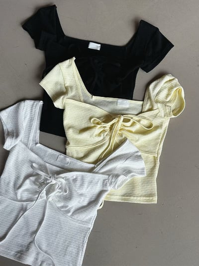 ♡正韓♡繞脖綁帶上衣11