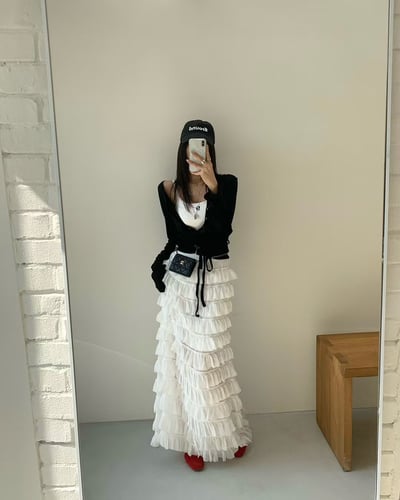 ♡正韓♡仙女系層次蛋糕裙2