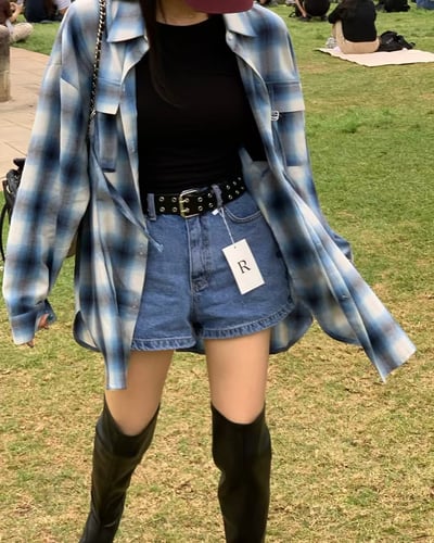 ♡正韓♡必備挺版高腰牛仔褲6