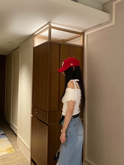 ♡正韓♡兩穿綁帶一字上衣3