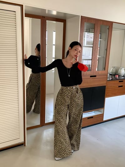 ♡正韓♡蕾絲領抓皺上衣7