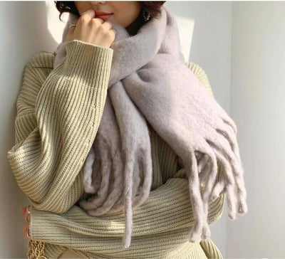 ♡超百搭多色圍巾♡12