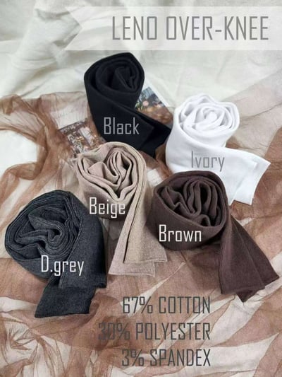 ♡正韓♡棉質膝上襪3