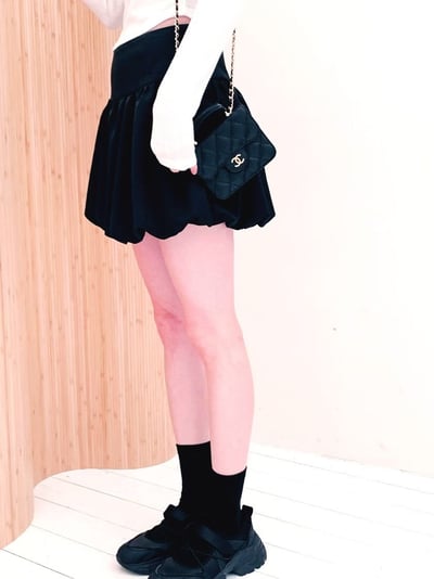 ♡正韓♡甜美雲朵短褲裙3