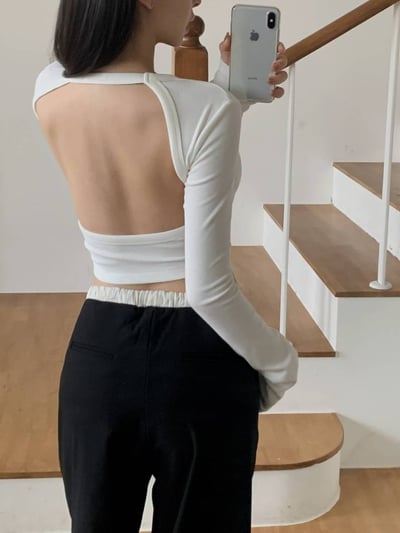 ♡正韓♡性感美背Bra長上衣1