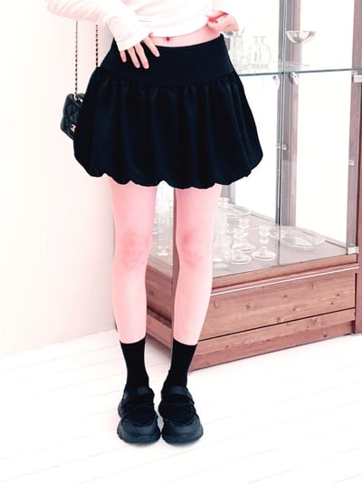 ♡正韓♡甜美雲朵短褲裙1