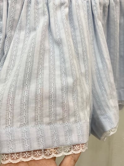 ♡正韓♡側抓皺綁帶蕾絲短褲5