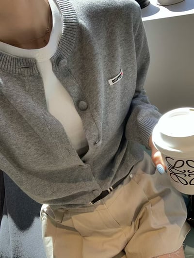 ♡正韓♡Butter標籤圓釦小外套5