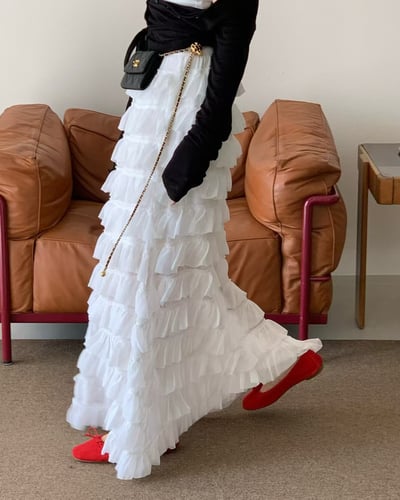 ♡正韓♡仙女系層次蛋糕裙1