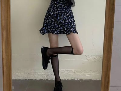 ♡正韓♡透膚小腿絲襪3