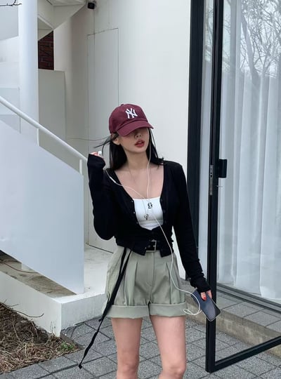 ♡正韓♡親薄綁帶排口小外套3