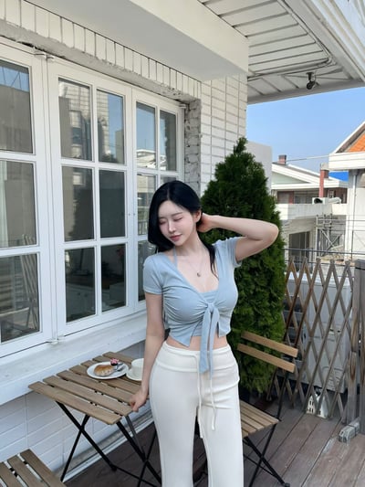♡正韓♡兩件式蝴蝶結後露背上衣15
