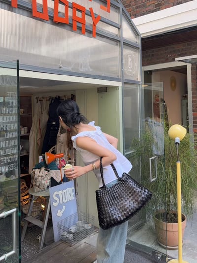 ♡正韓♡初夏荷葉袖亞麻背心15