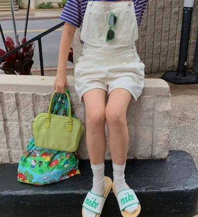 ♡正韓♡夏季糖果色網紗襪8