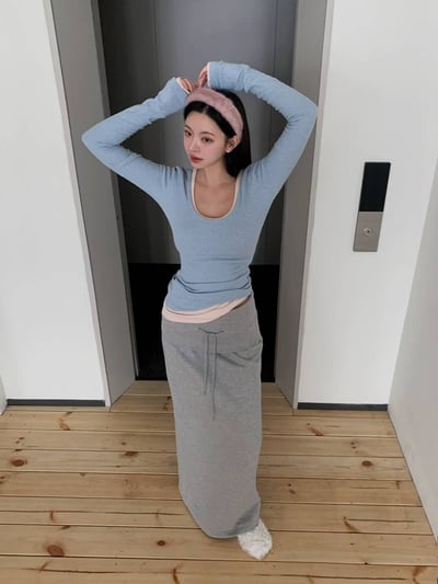 ♡正韓♡素色圓領打底衣6