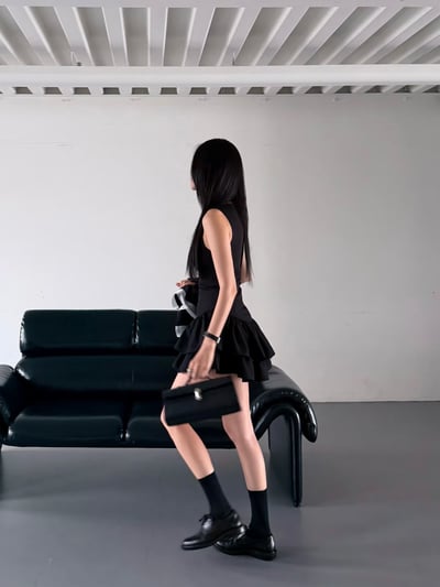 ♡正韓♡甜酷蛋糕裙洋裝+西外4