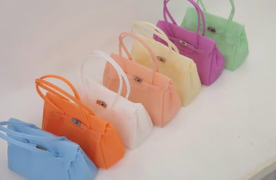 ♡韓國凱莉扣環磨砂果凍包♡8