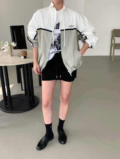 ♡正韓♡工裝風鬆緊棉裙5