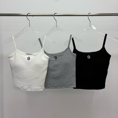 ♡正韓♡刺繡字母bra top7