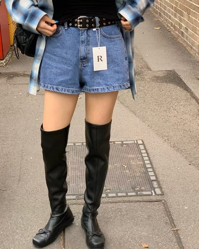 ♡正韓♡必備挺版高腰牛仔褲5