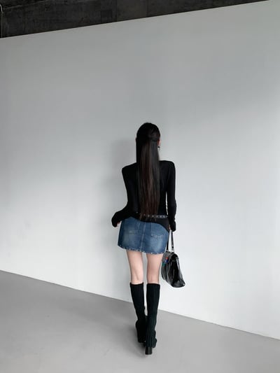 ♡正韓♡薄透蕾絲愛心簍空上衣10