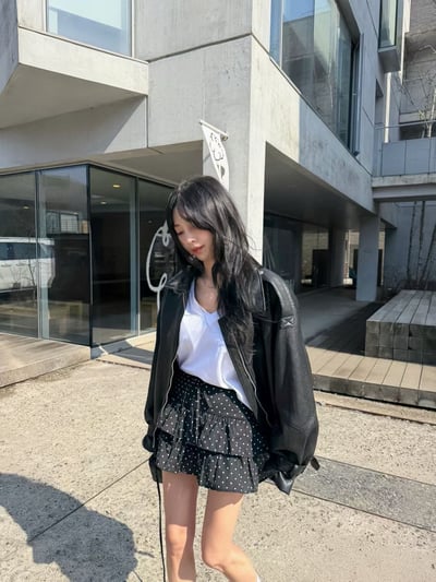 ♡正韓♡點點蛋糕短褲裙3