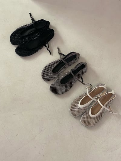 ♡韓國閃亮亮小鑽網鞋♡12