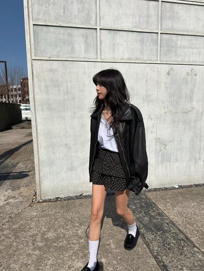 ♡正韓♡點點蛋糕短褲裙4