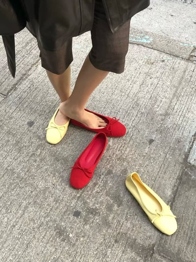 ♡正韓♡糖果色彩娃娃鞋4