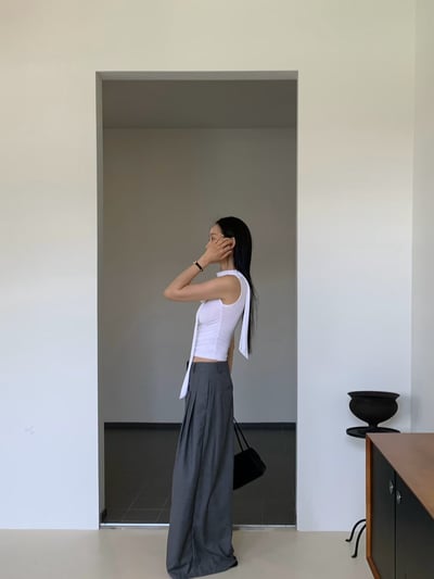 ♡正韓♡純慾垂墜領帶背心11