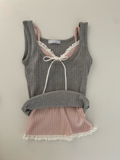 ♡正韓♡初戀感蕾絲內搭組12
