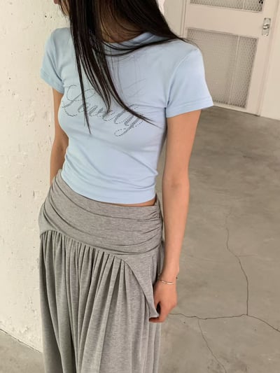 ♡正韓♡lovely圓領圖Ｔ6