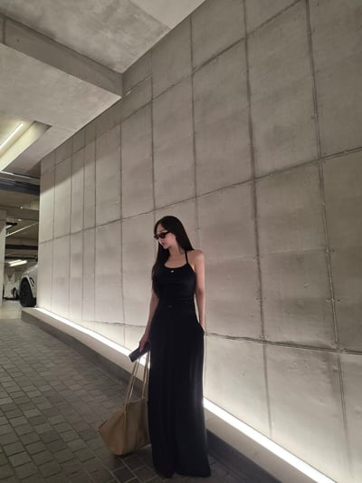 ♡正韓♡愛心鐵牌繞脖背心5