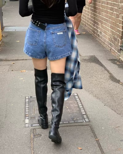 ♡正韓♡必備挺版高腰牛仔褲3