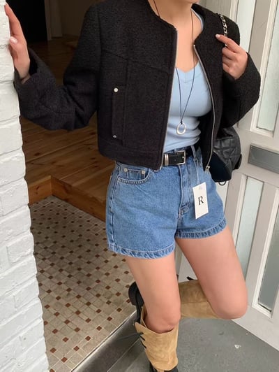 ♡正韓♡必備挺版高腰牛仔褲2