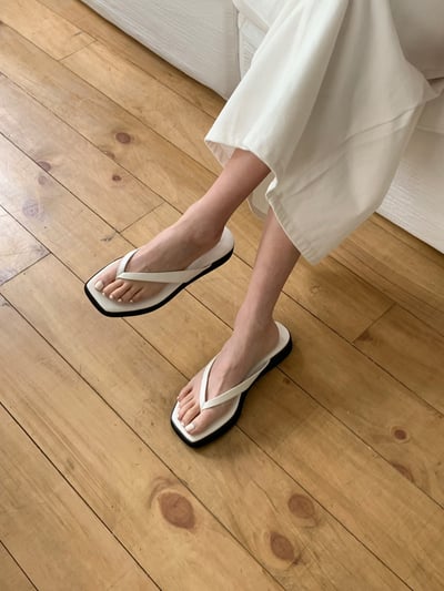 ♡韓國微厚底夾腳拖鞋♡2