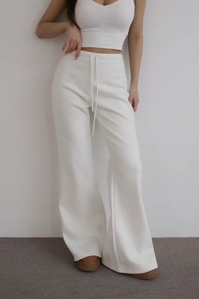 ♡正韓♡鬆緊抽繩百搭褲8