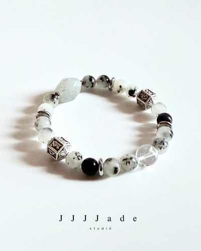 T298 覺墨 | 和田玉手串4