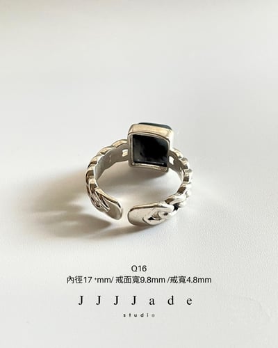 Q16 17 18 指界 | 銀鑲戒指6