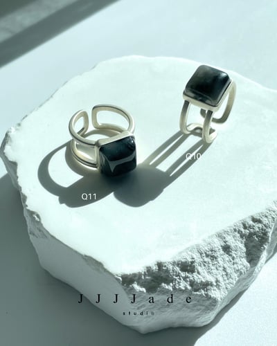 Q10 11 讓序 | 銀鑲戒指1