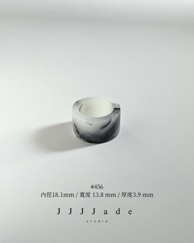 #456~458 淬跡 | 和田玉青花戒(可定製)5