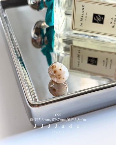 C92~C100 海鹽燕麥焦糖 | 籽料草花蘋果珠10