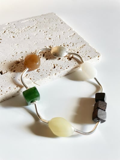 T129 泰銀扭扭多寶手鏈 15~16cm3