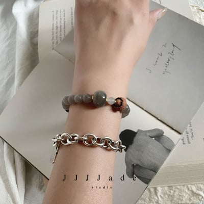 T178 紫菂   手串 18cm6