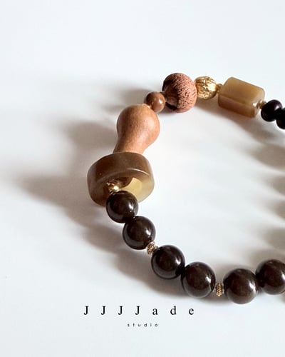 T293 秋席 | 和田玉糖玉手串3