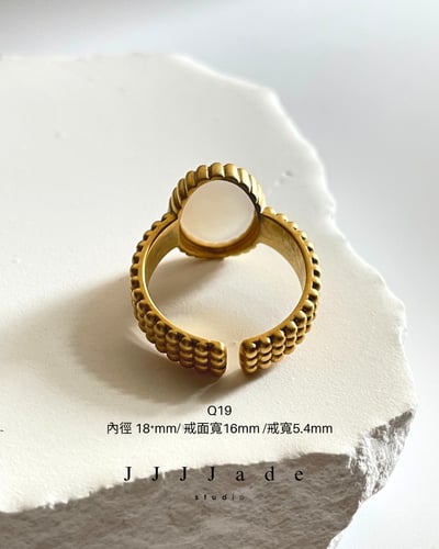 Q19 柔核 | 銀鑲戒指6